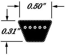 Single Groove A-Section Sheave (Pulley) Fixed Bore